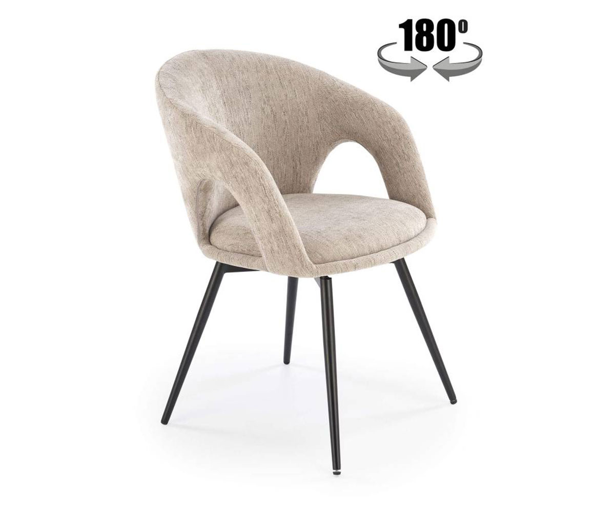 Трапезен стол К550 Бежов