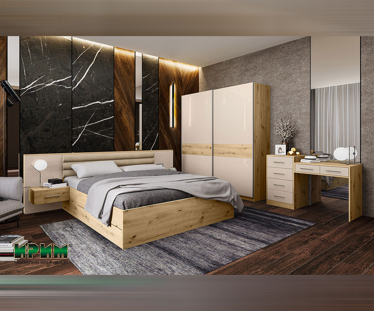 Спален комплект Сити 7079-1037-3079