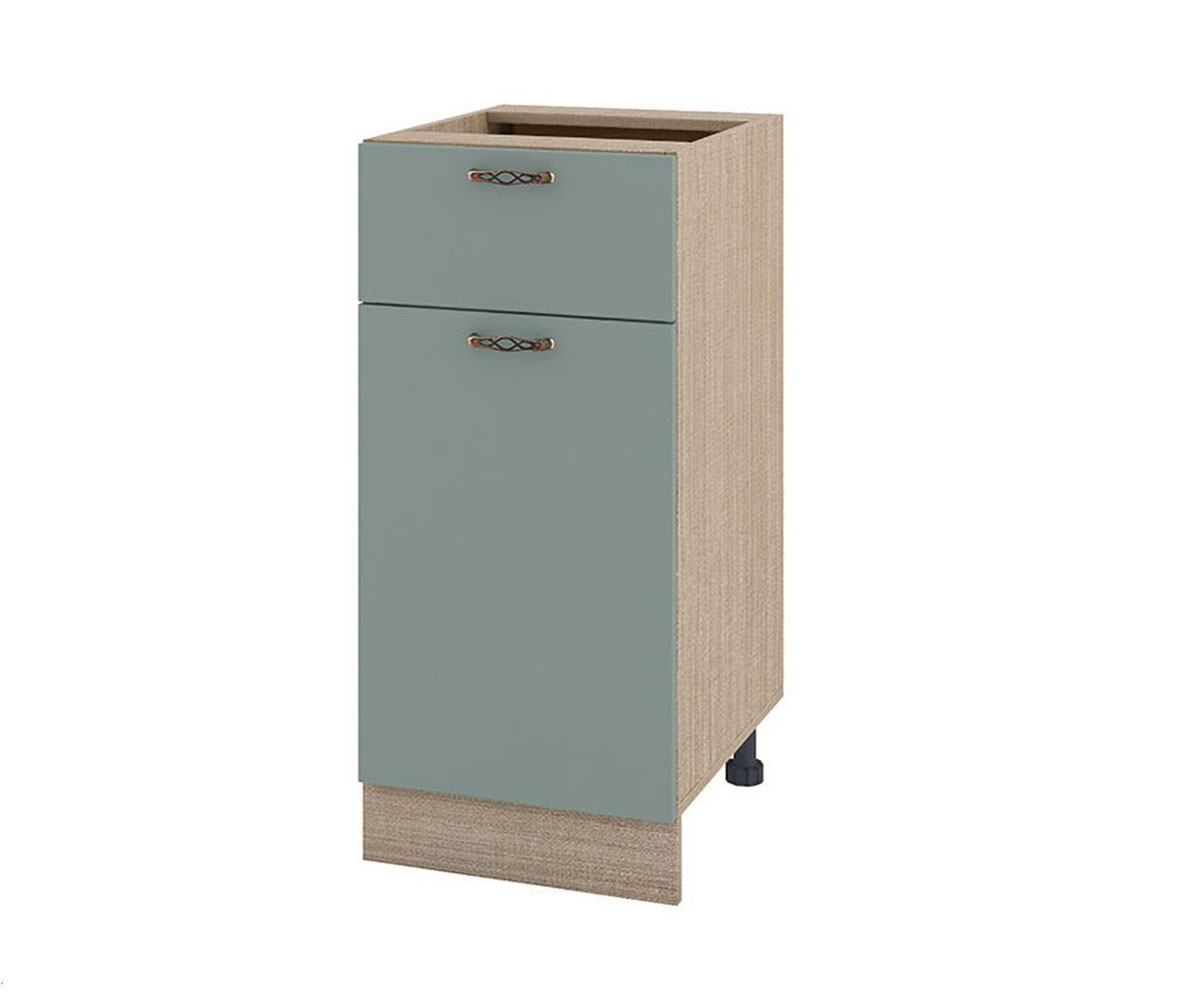Долен кухненски шкаф Олив мат 11 – 24 Мока