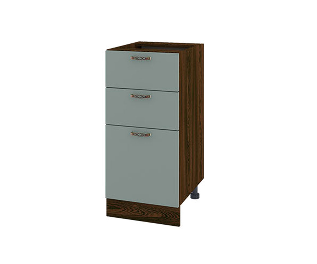 Долен кухненски шкаф Олив мат 27 Венге