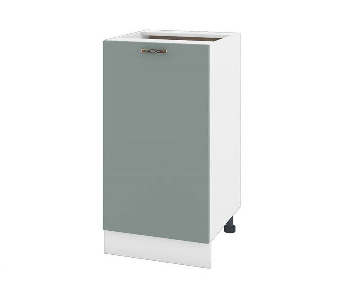 Долен кухненски шкаф Олив мат 28 Бяло