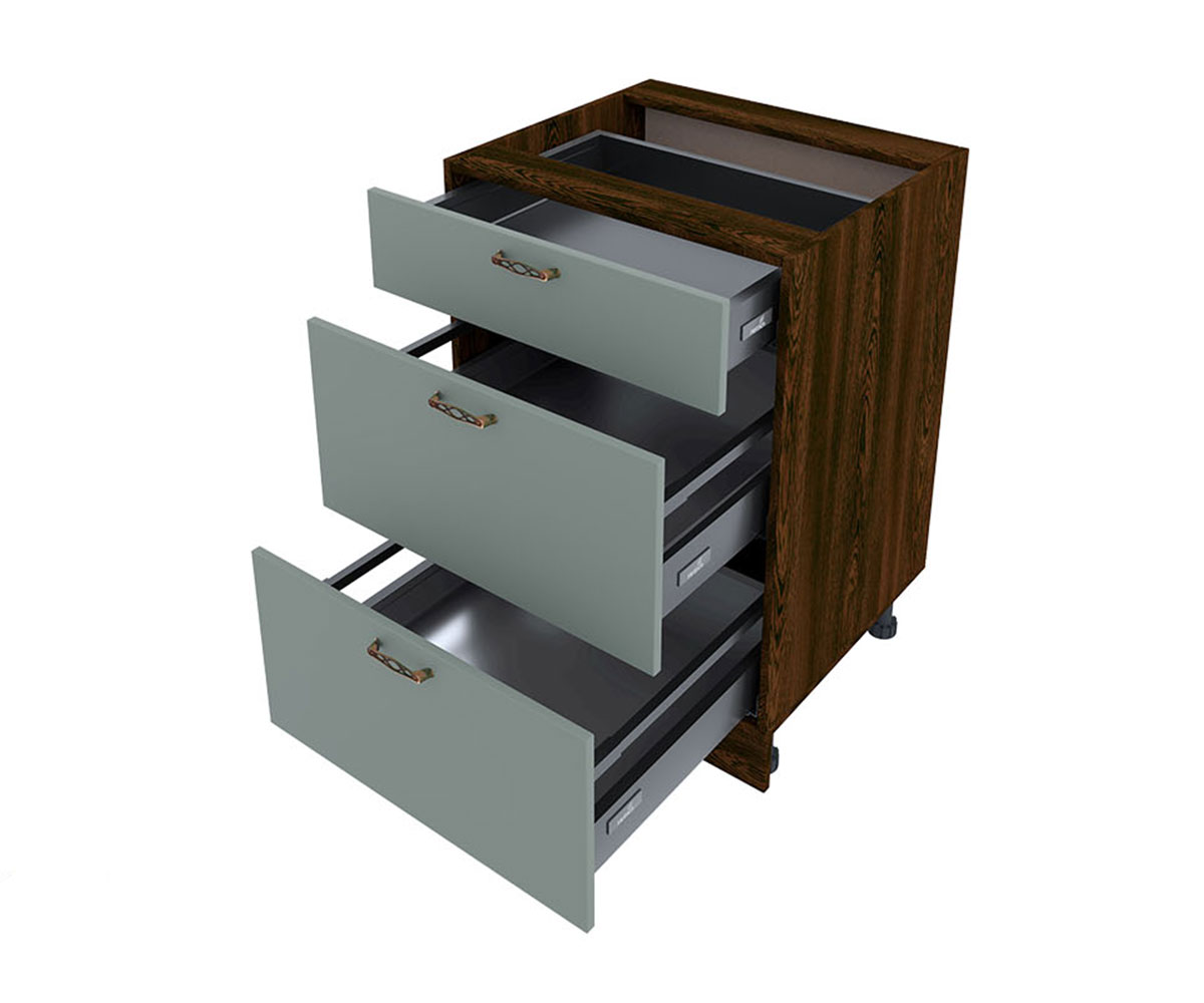 Долен кухненски шкаф Олив мат 11 - 54 Венге