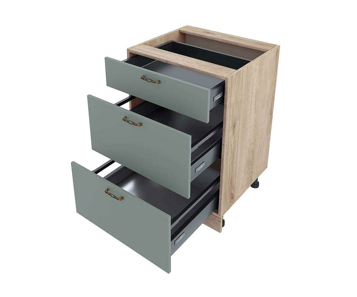 Долен кухненски шкаф Олив мат 11 - 54 Сонома