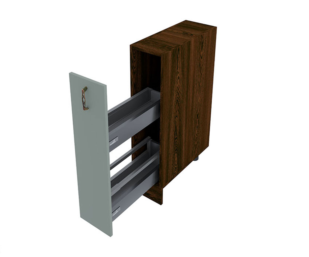 Долен кухненски шкаф Олив мат 11 - 58 Венге