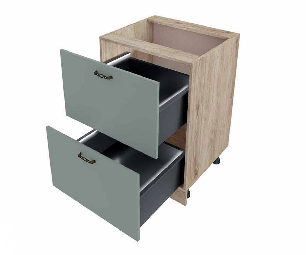 Долен кухненски шкаф Олив мат 11 - 72 Сонома