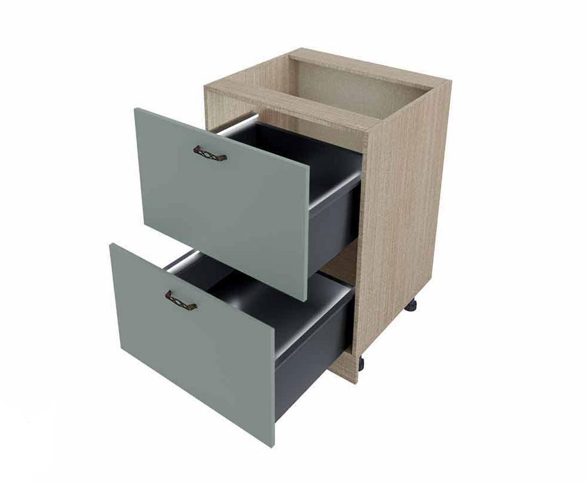 Долен кухненски шкаф Олив мат 11 - 72 Мока