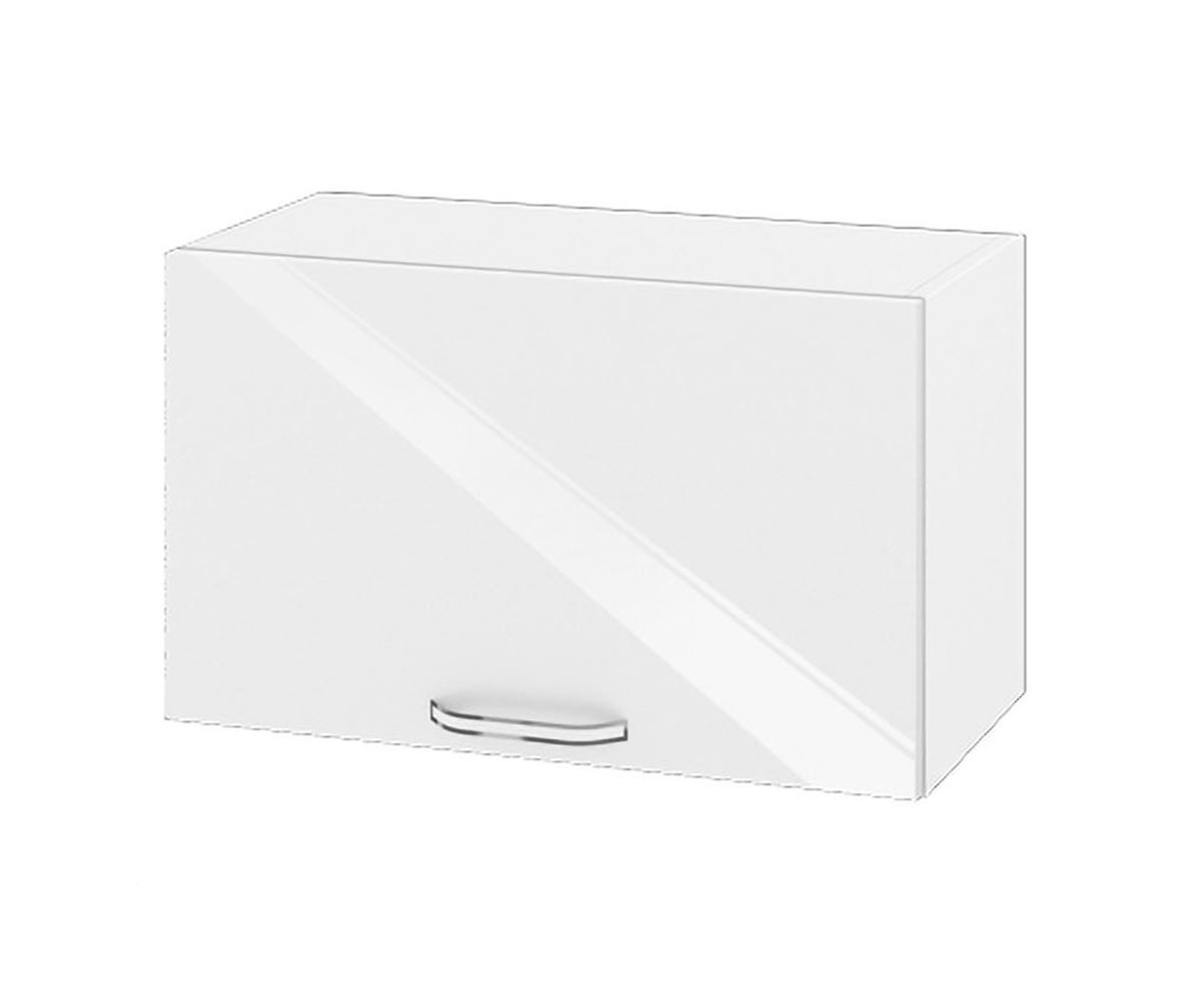 Горен кухненски шкаф Сити Бяло гланц 05 - 15