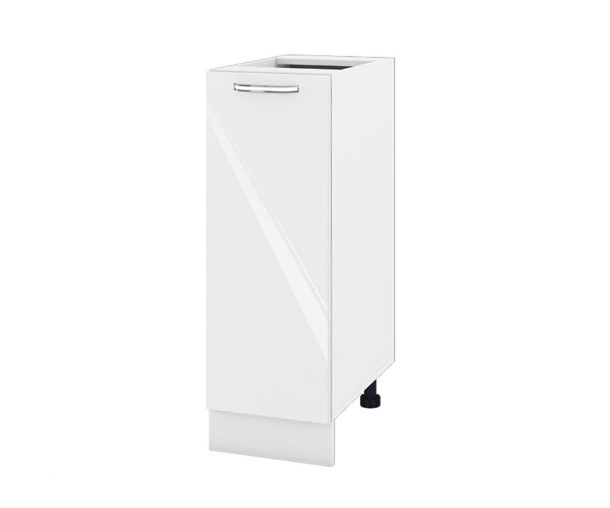 Долен кухненски шкаф Бяло гланц 05 - 20