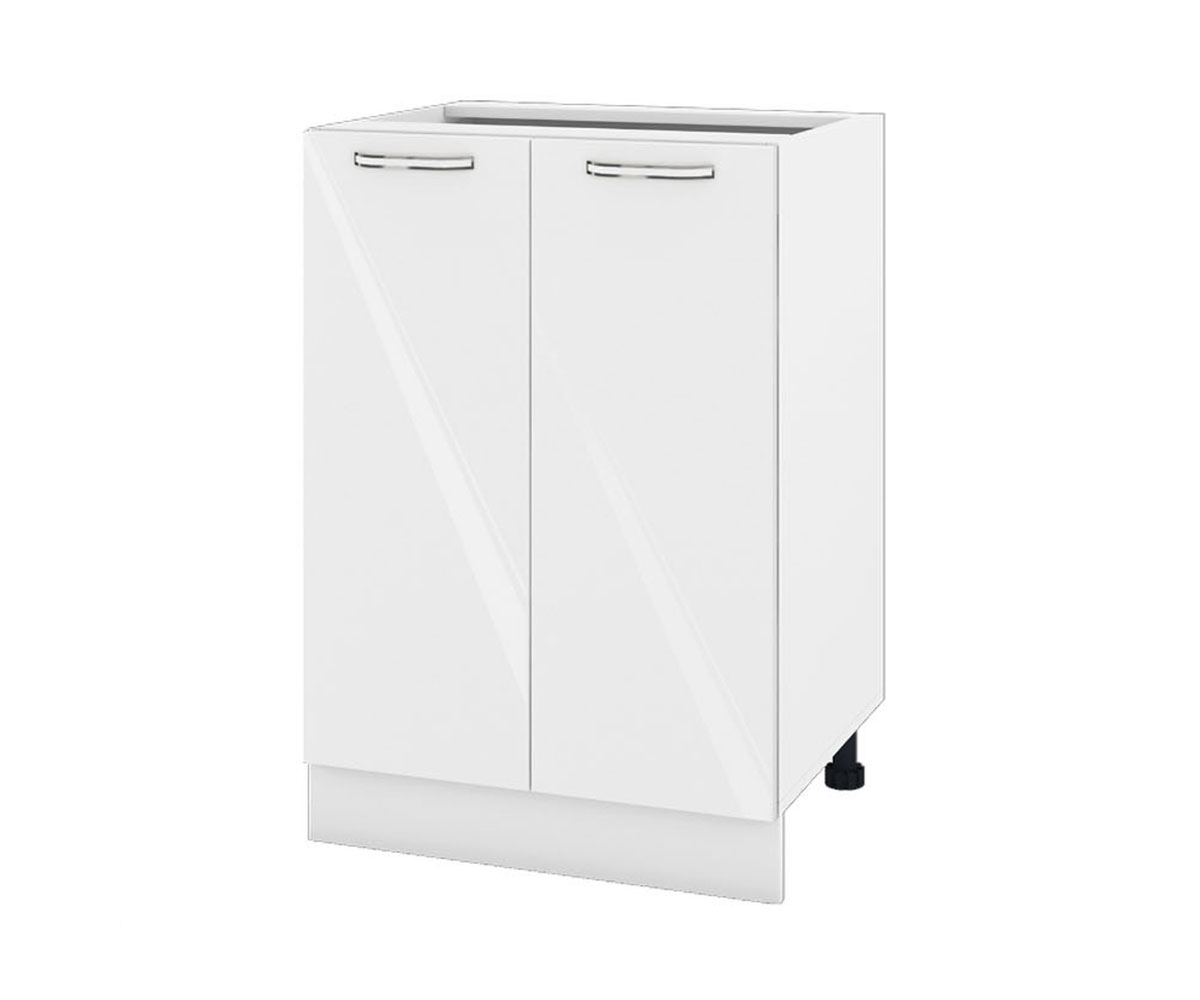 Кухненски шкаф за мивка Бяло гланц 05 - 22