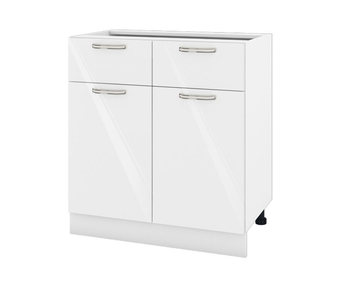 Долен кухненски шкаф Бяло гланц 05 - 26