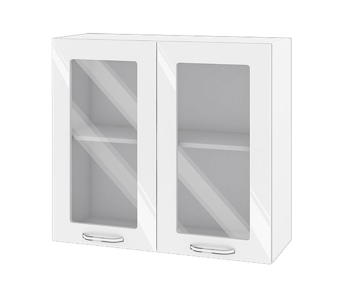 Горен кухненски шкаф Бяло гланц 05 – 2041:21