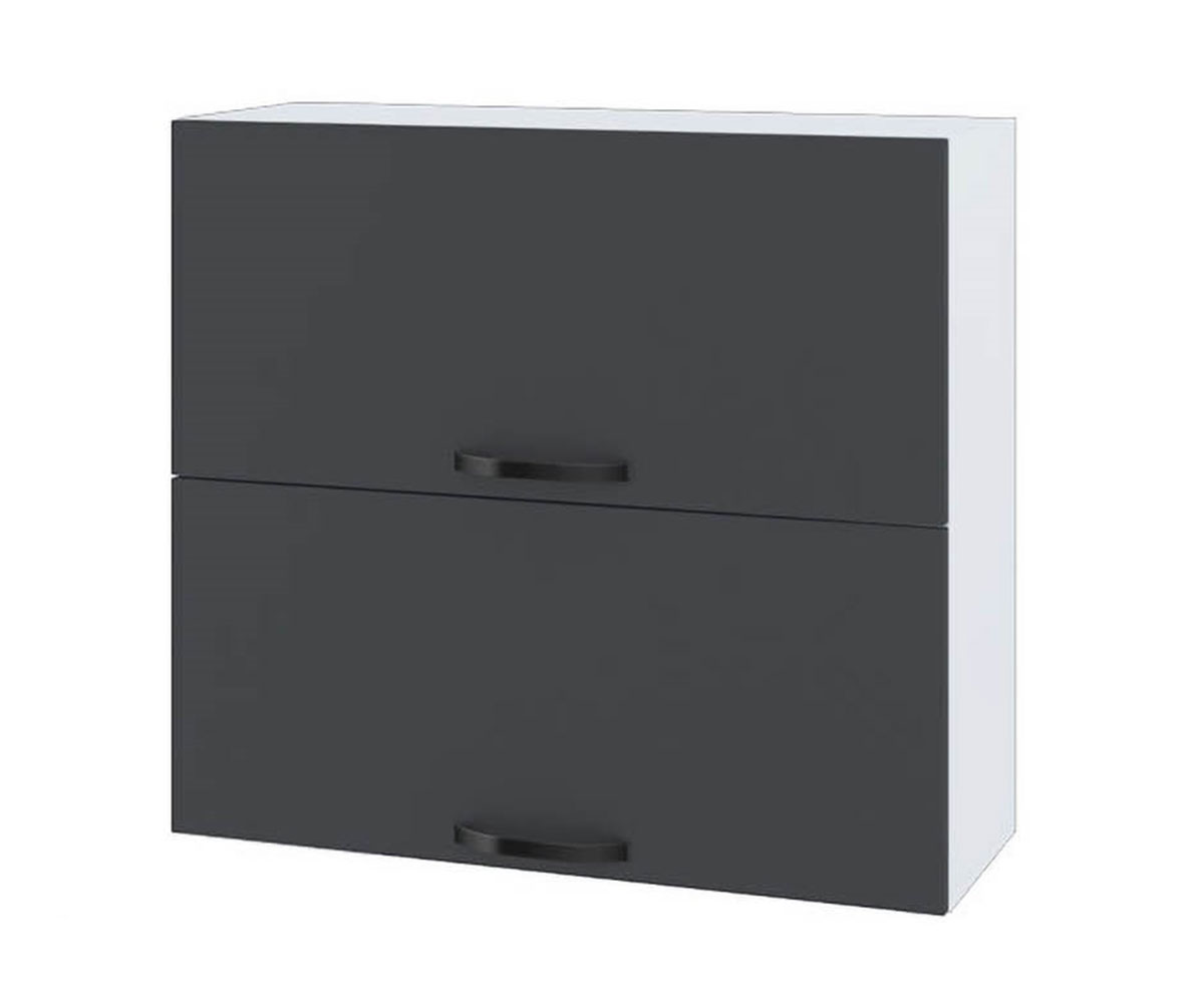 Горен кухненски шкаф Карбон мат 11-12