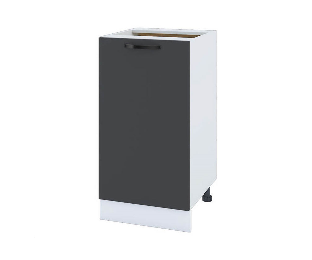 Долен кухненски шкаф Карбон мат 11-28