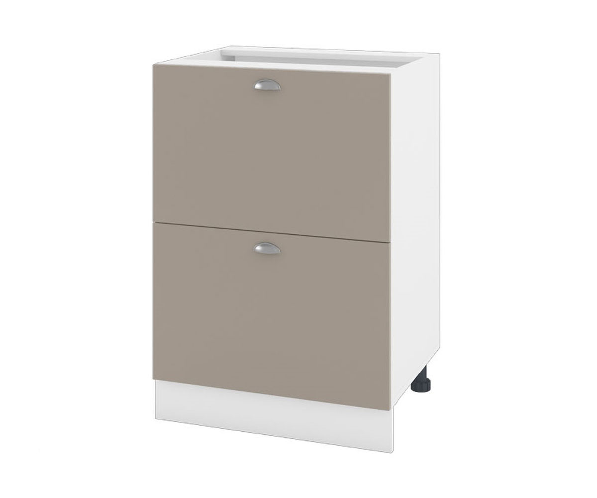 Долен кухненски шкаф Капучино мат 11-44