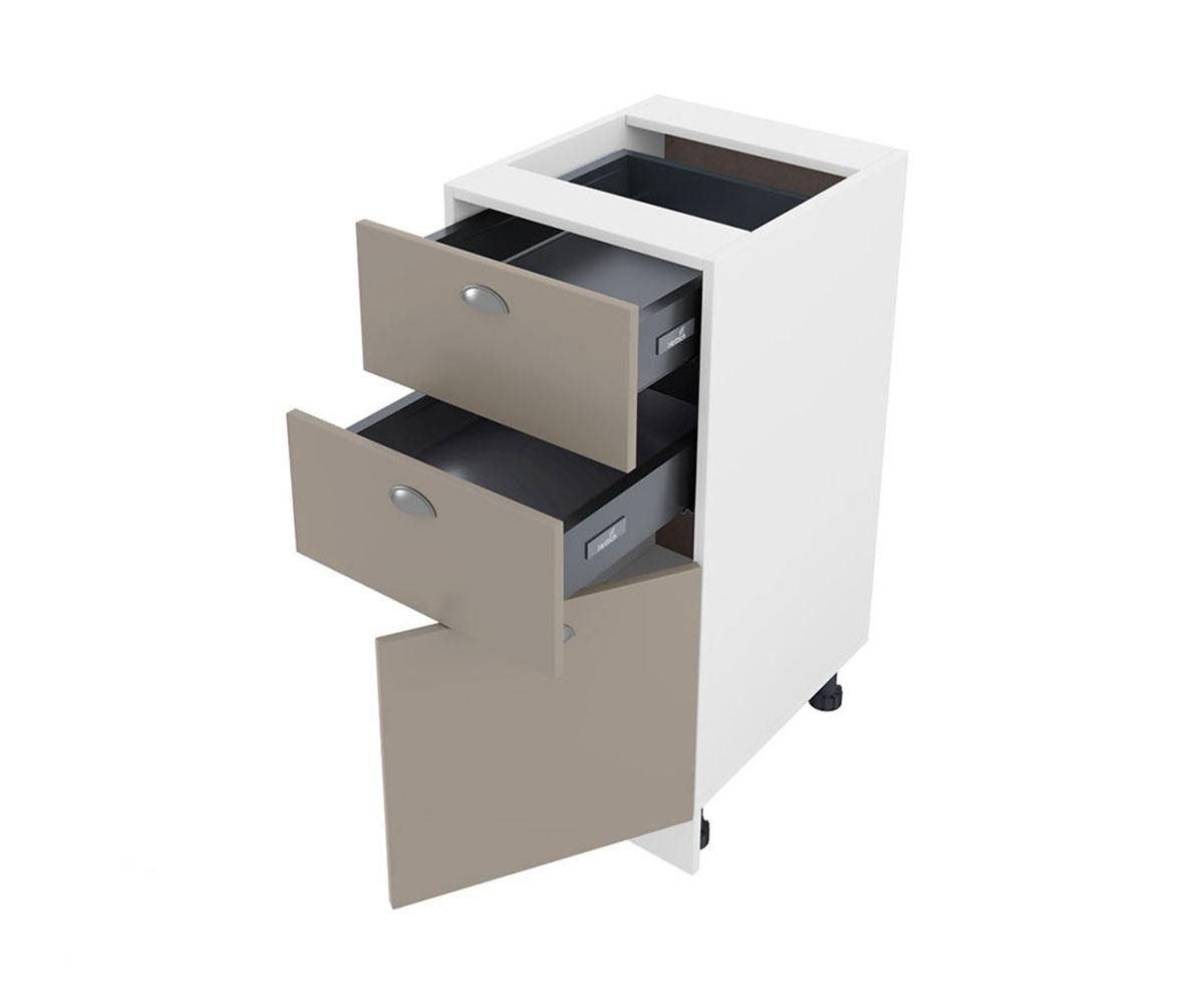 Долен кухненски шкаф Капучино мат 11-53