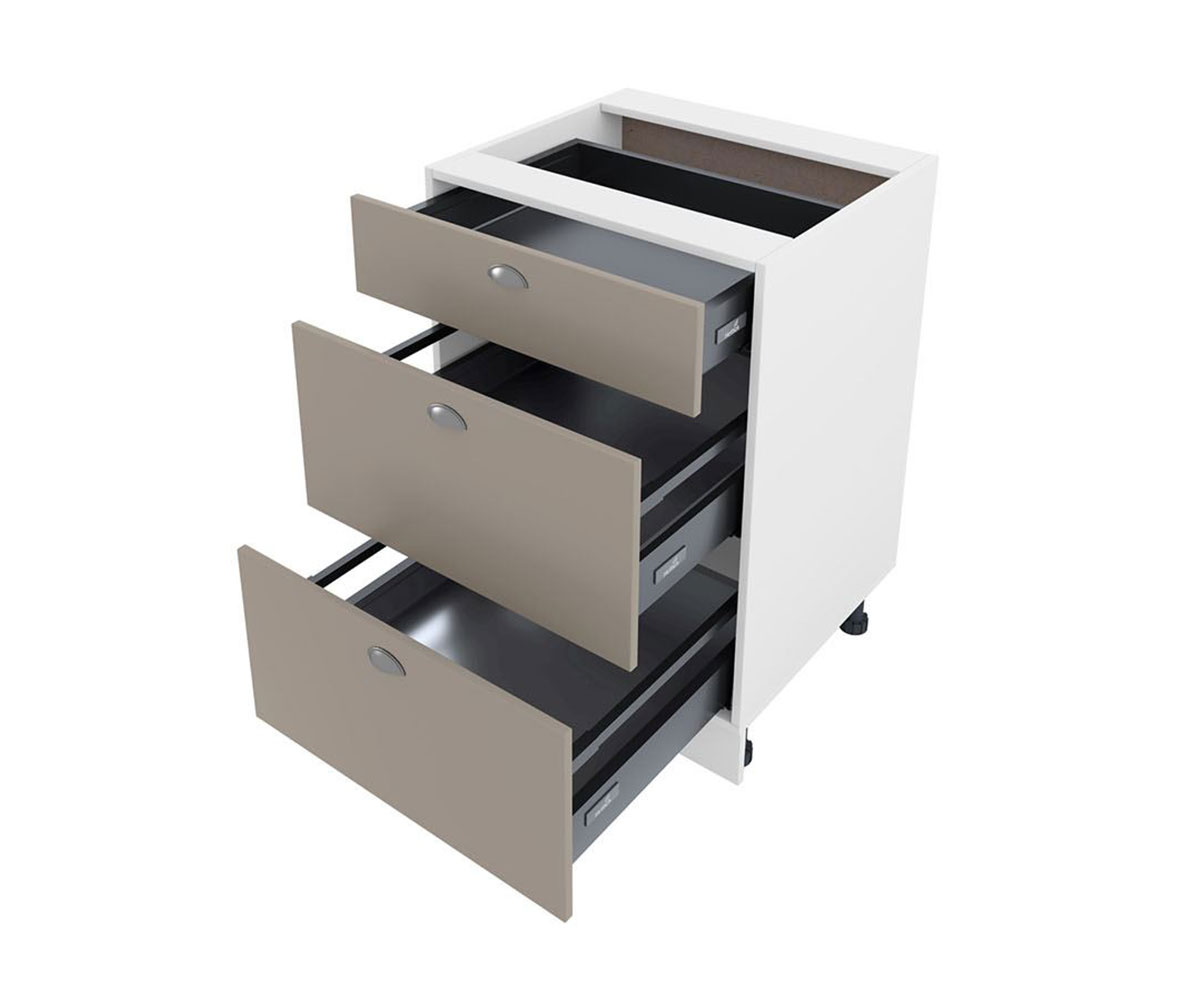 Долен кухненски шкаф Капучино мат 11-54