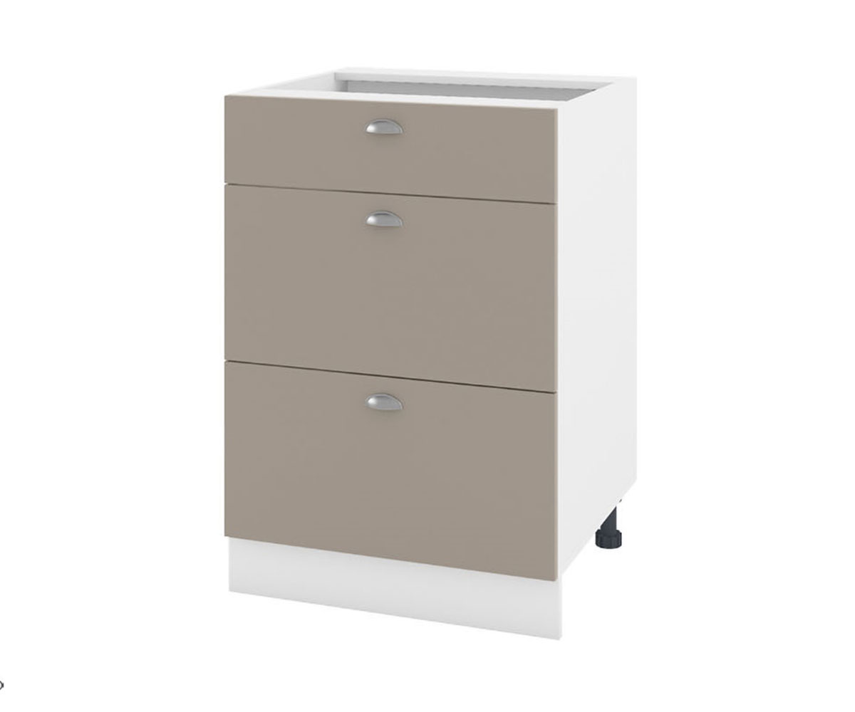 Долен кухненски шкаф Капучино мат 11-57