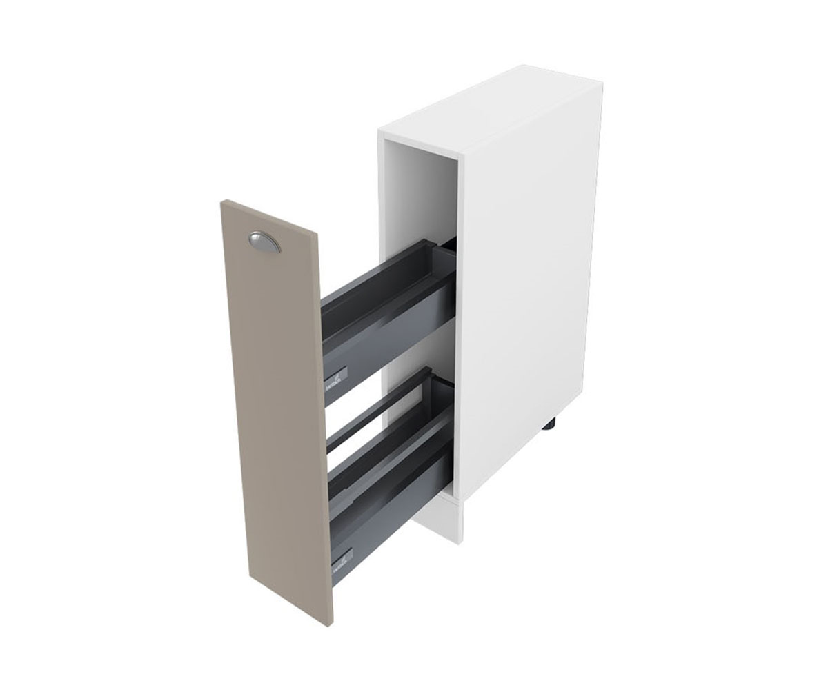 Долен кухненски шкаф Капучино мат 11-58