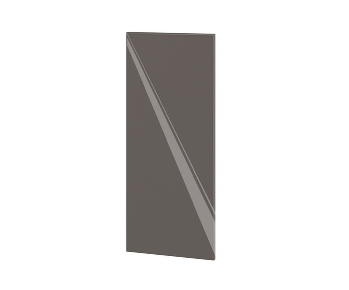 Краен панел за кухня Антрацит гланц 05-19