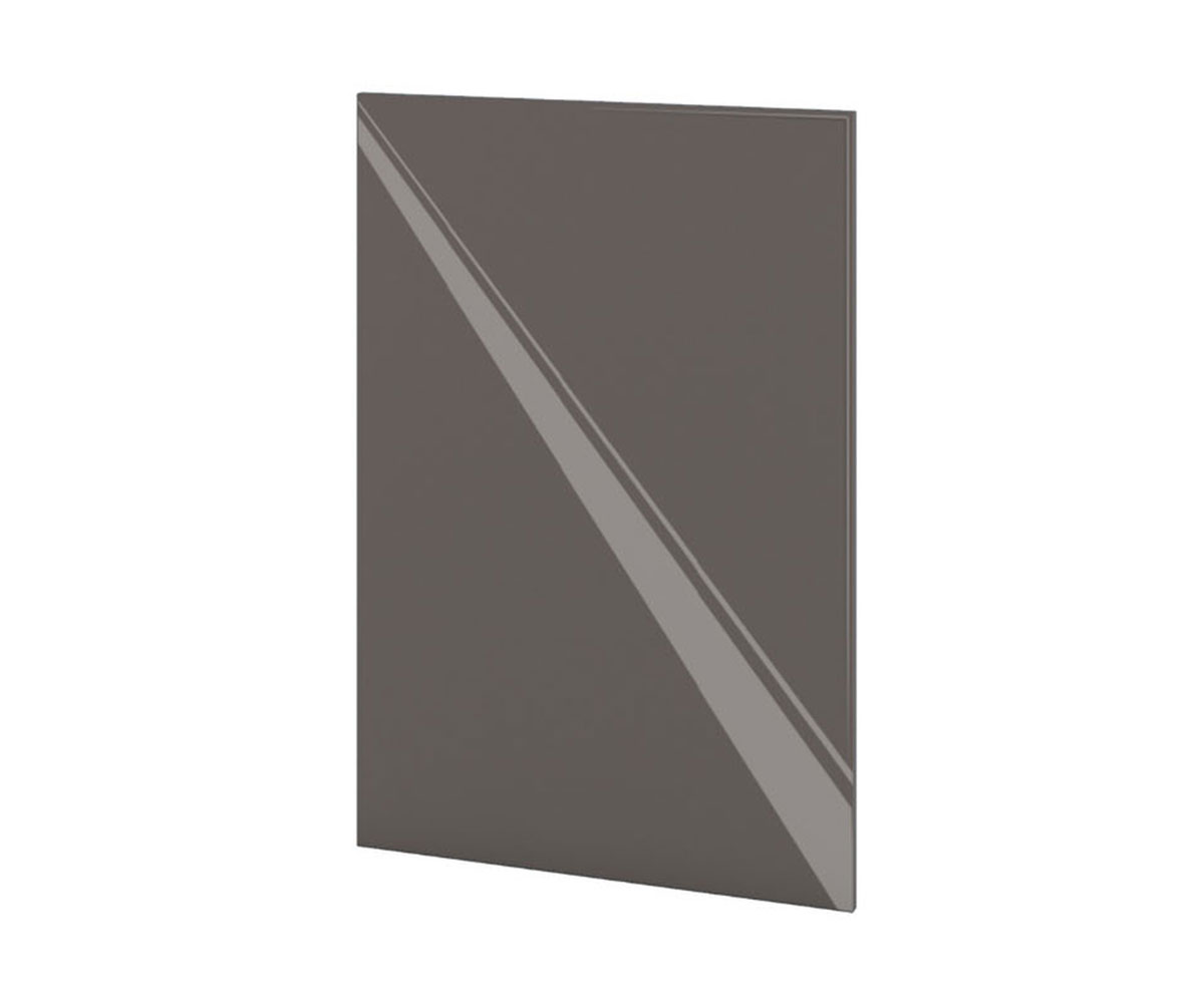 Краен панел за кухня Антрацит гланц 05-44