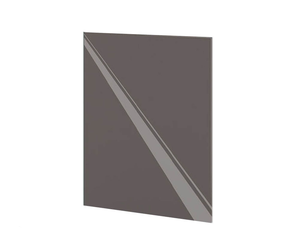 Краен панел за кухня Антрацит гланц 05-64