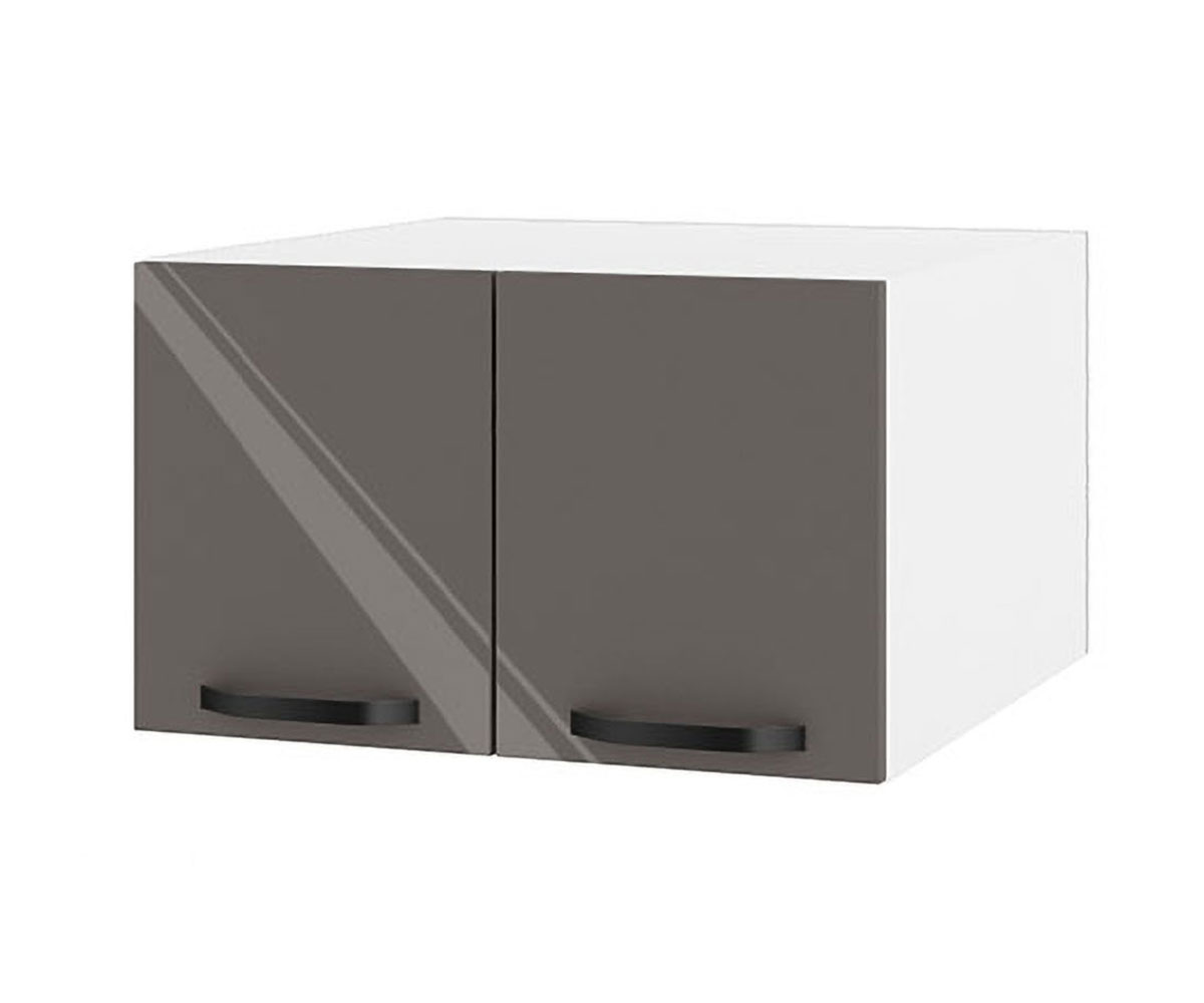 Горен кухненски шкаф Антрацит гланц 05-111