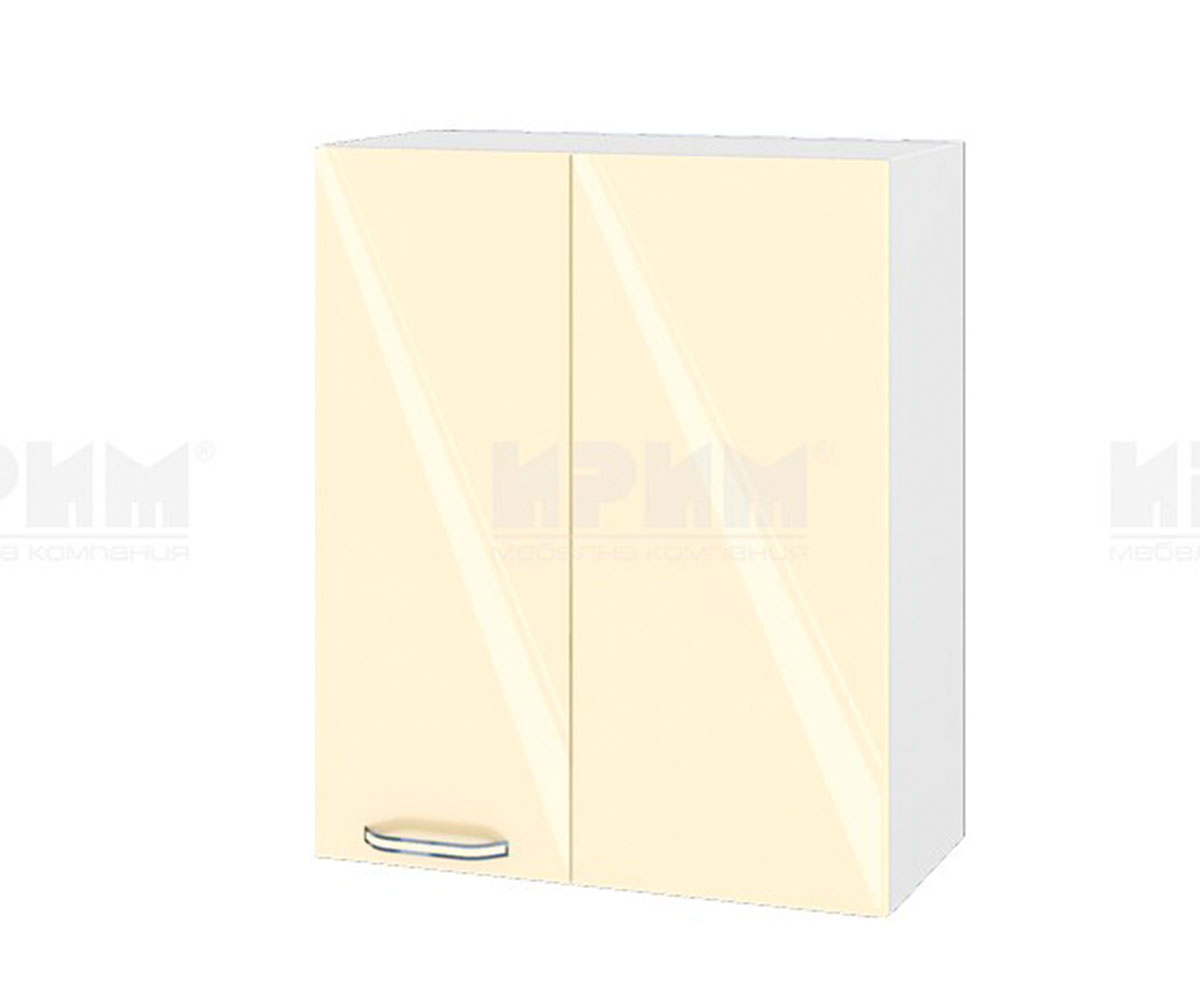 Горен кухненски шкаф Бежово гланц 05-17