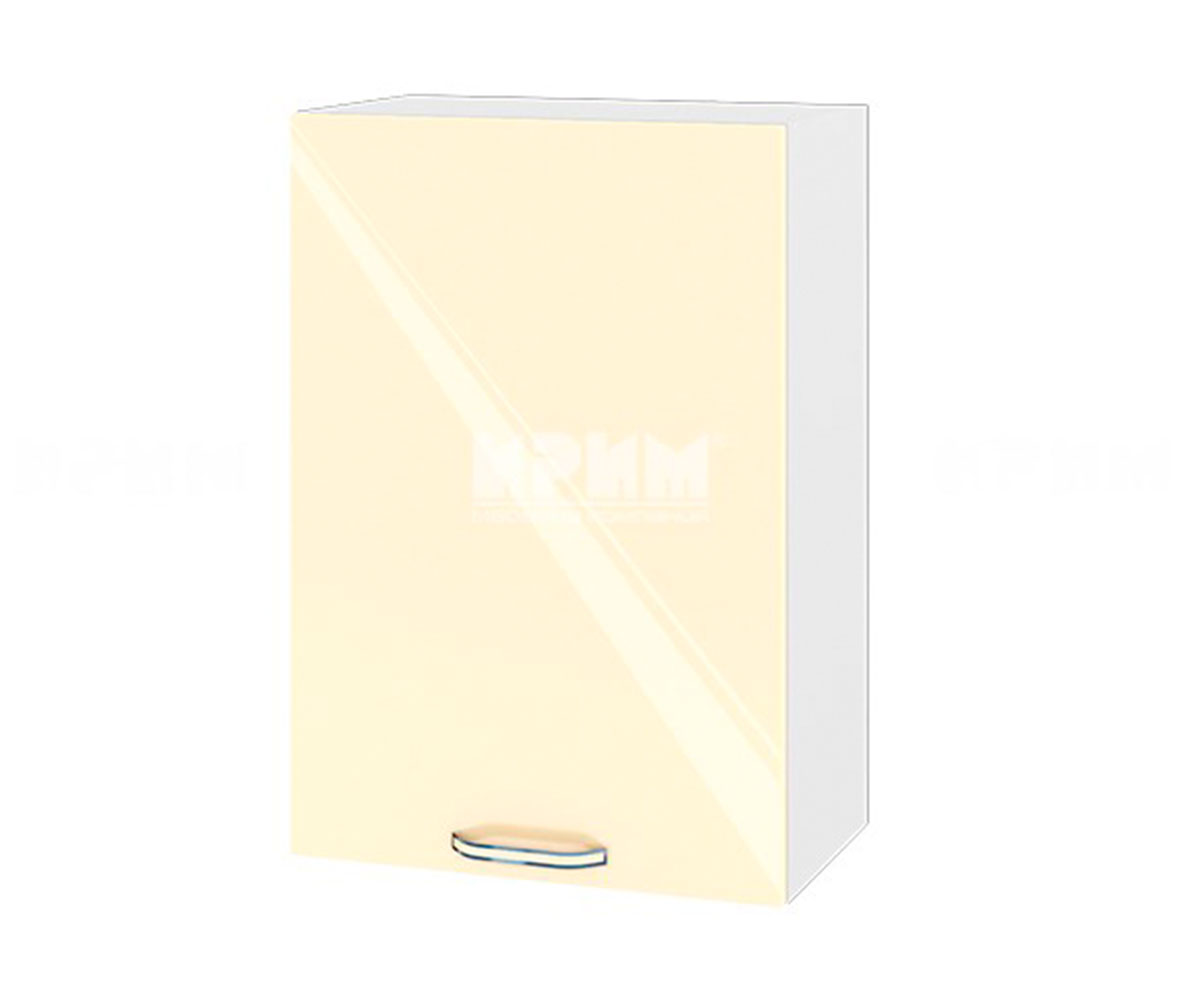 Горен кухненски шкаф Бежово гланц 05-18