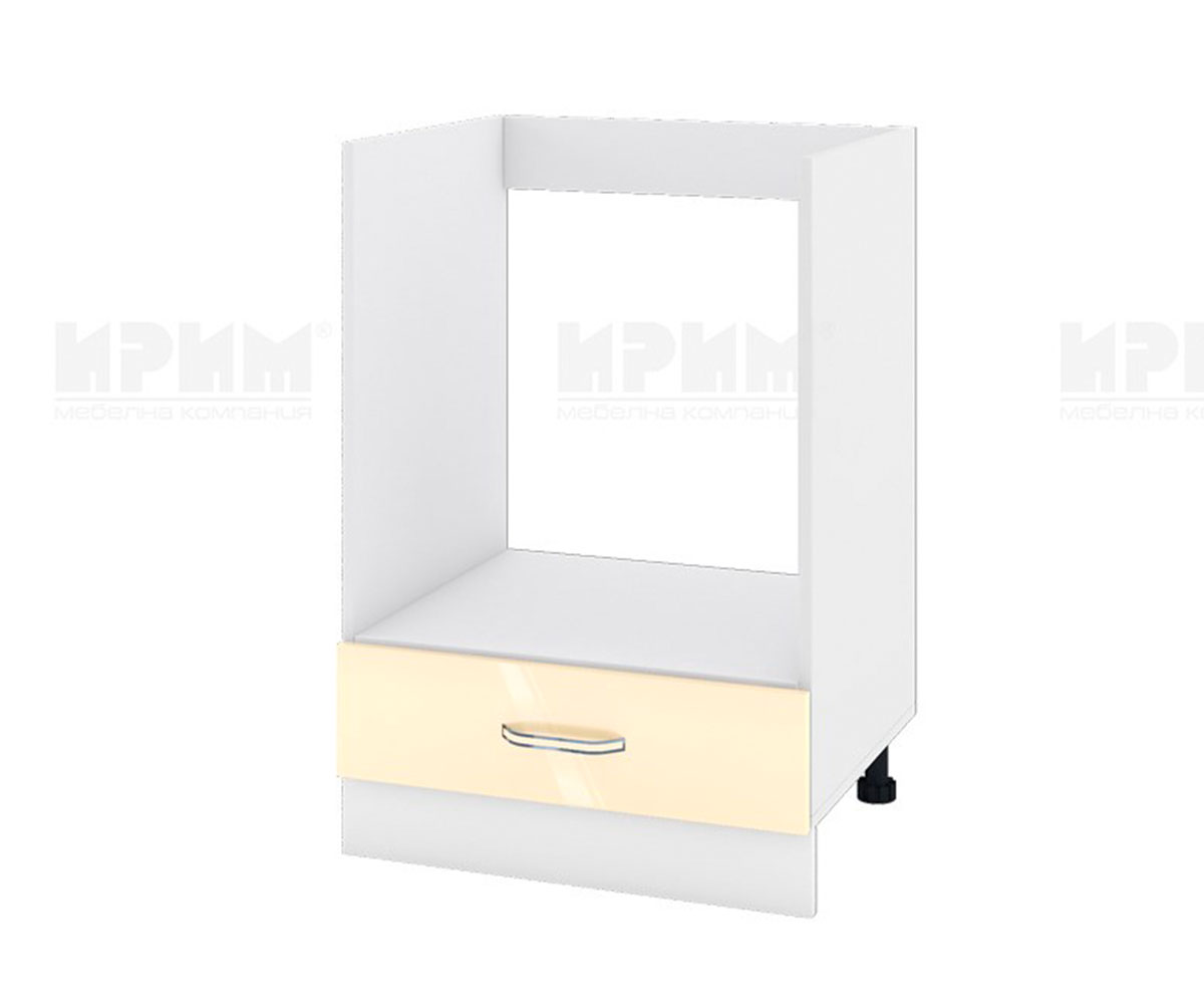 Долен кухненски шкаф Бежово гланц 05-36