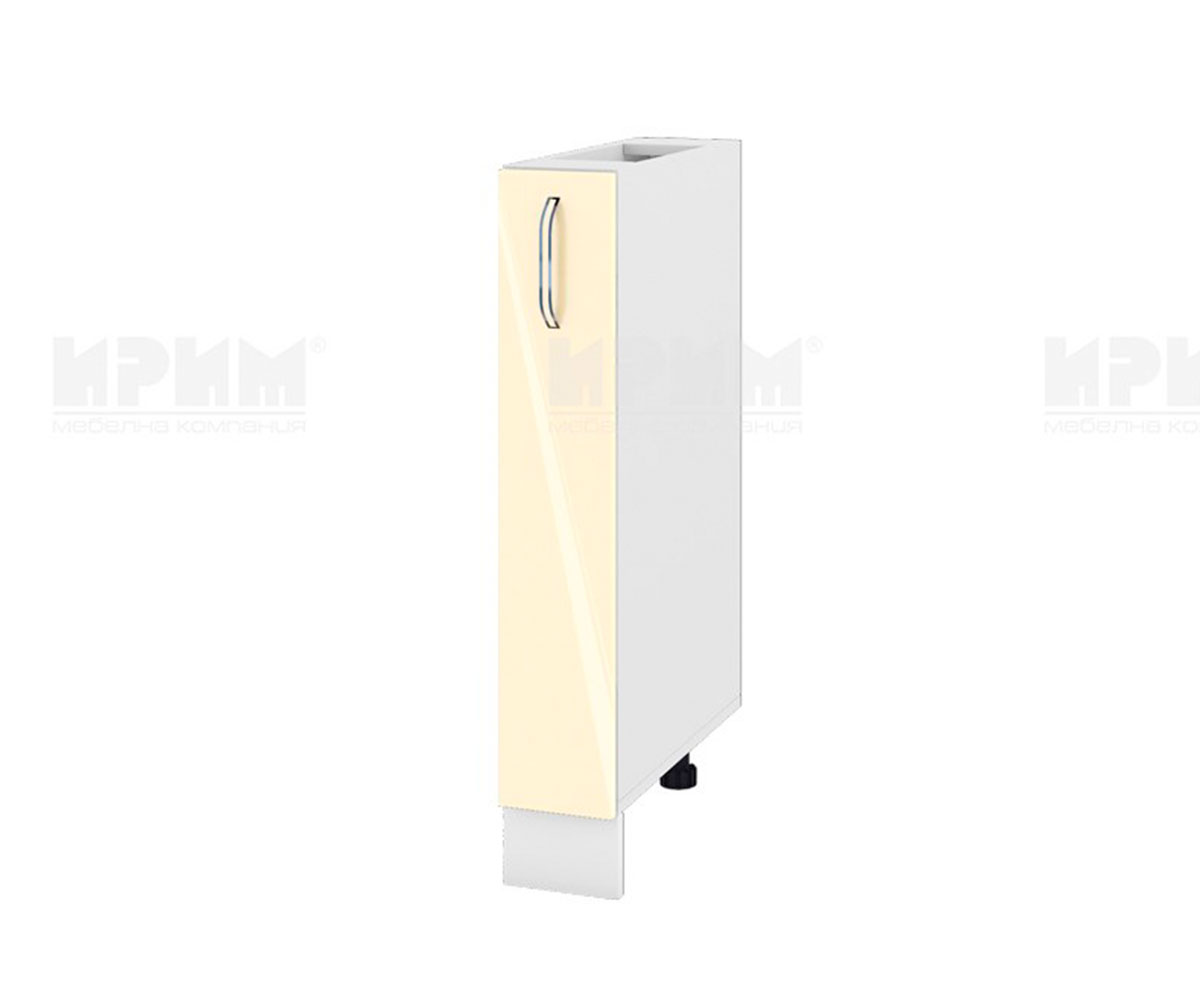 Долен кухненски шкаф Бежово гланц 05-41