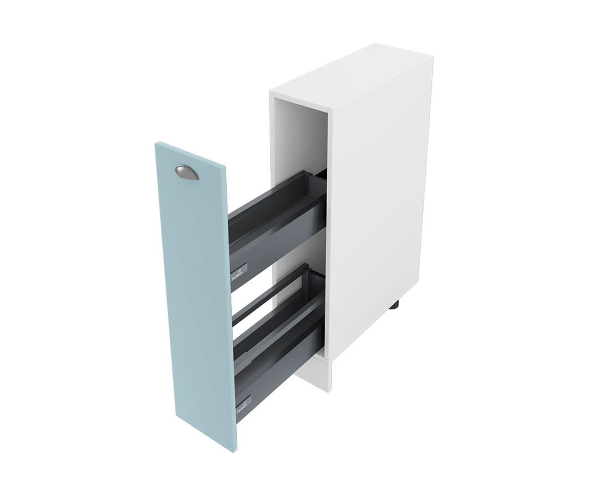 Долен кухненски шкаф Деним мат 06-58