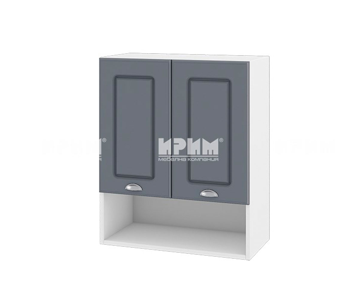 Горен кухненски шкаф Цимент мат 06-7