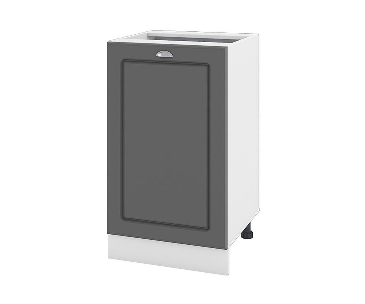 Долен кухненски шкаф Цимент мат 06-43