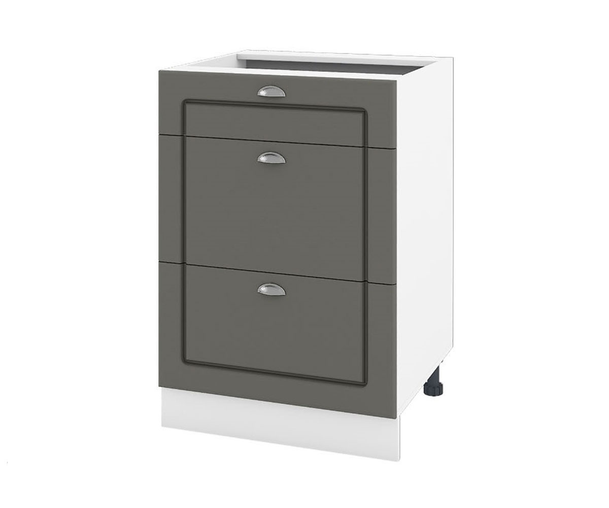 Долен кухненски шкаф Цимент мат 06-57