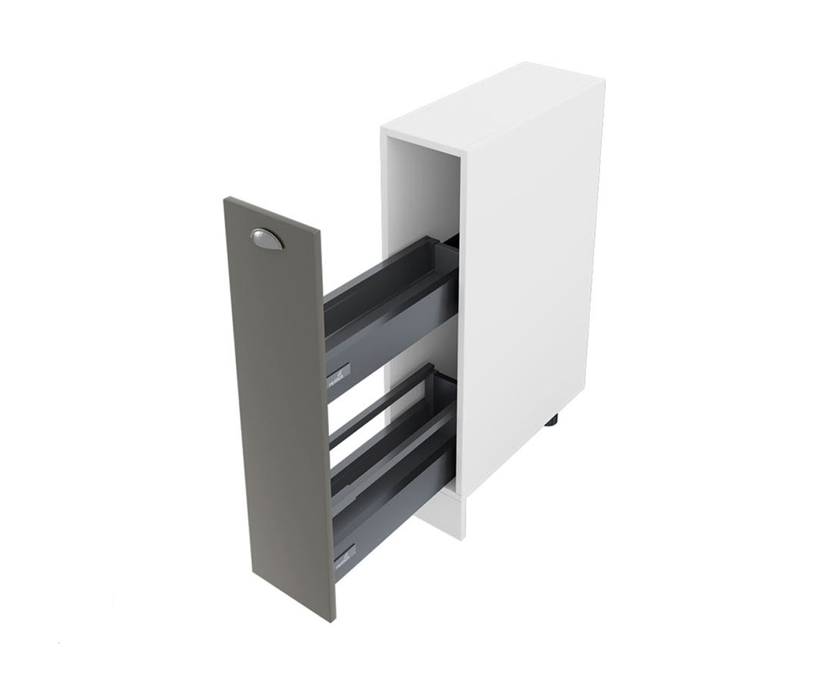 Долен кухненски шкаф Цимент мат 06-58