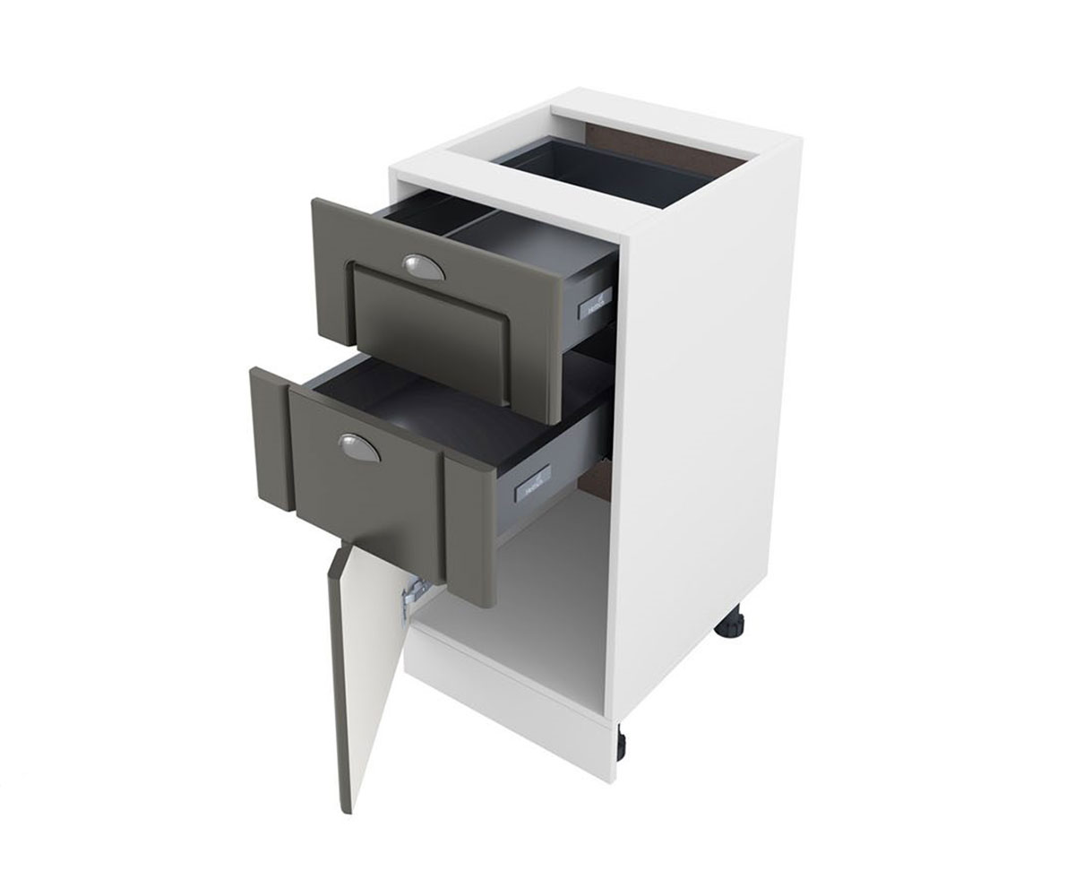 Долен кухненски шкаф Цимент мат 06-73