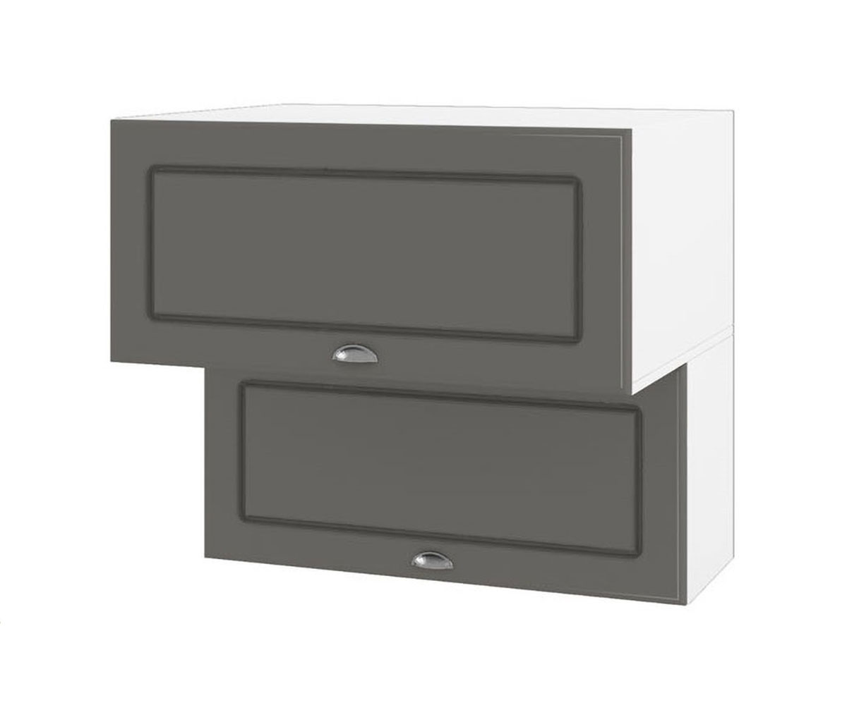 Горен кухненски шкаф Цимент мат 06-107