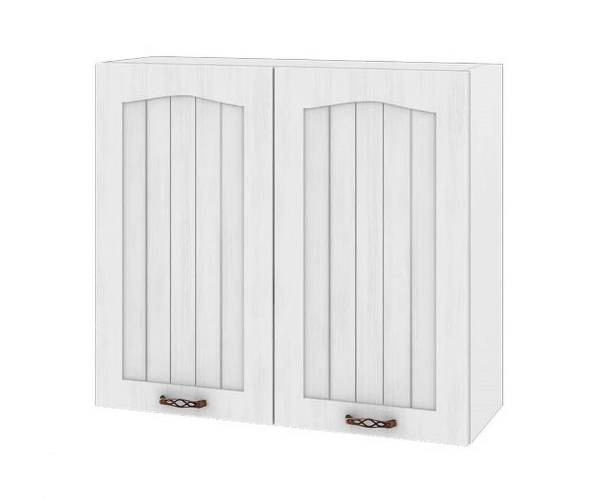 Горен кухненски шкаф Бяло фладер 04-4