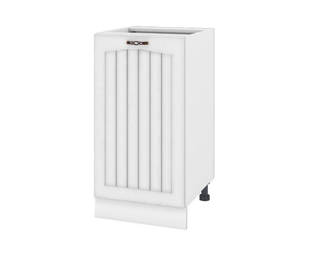 Долен кухненски шкаф Бяло фладер 04-28 десен