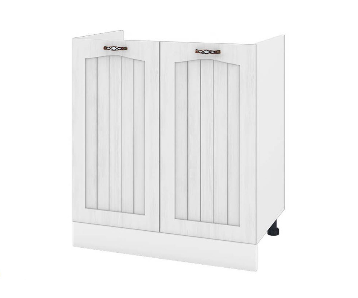 Долен кухненски шкаф Бяло фладер 04-30