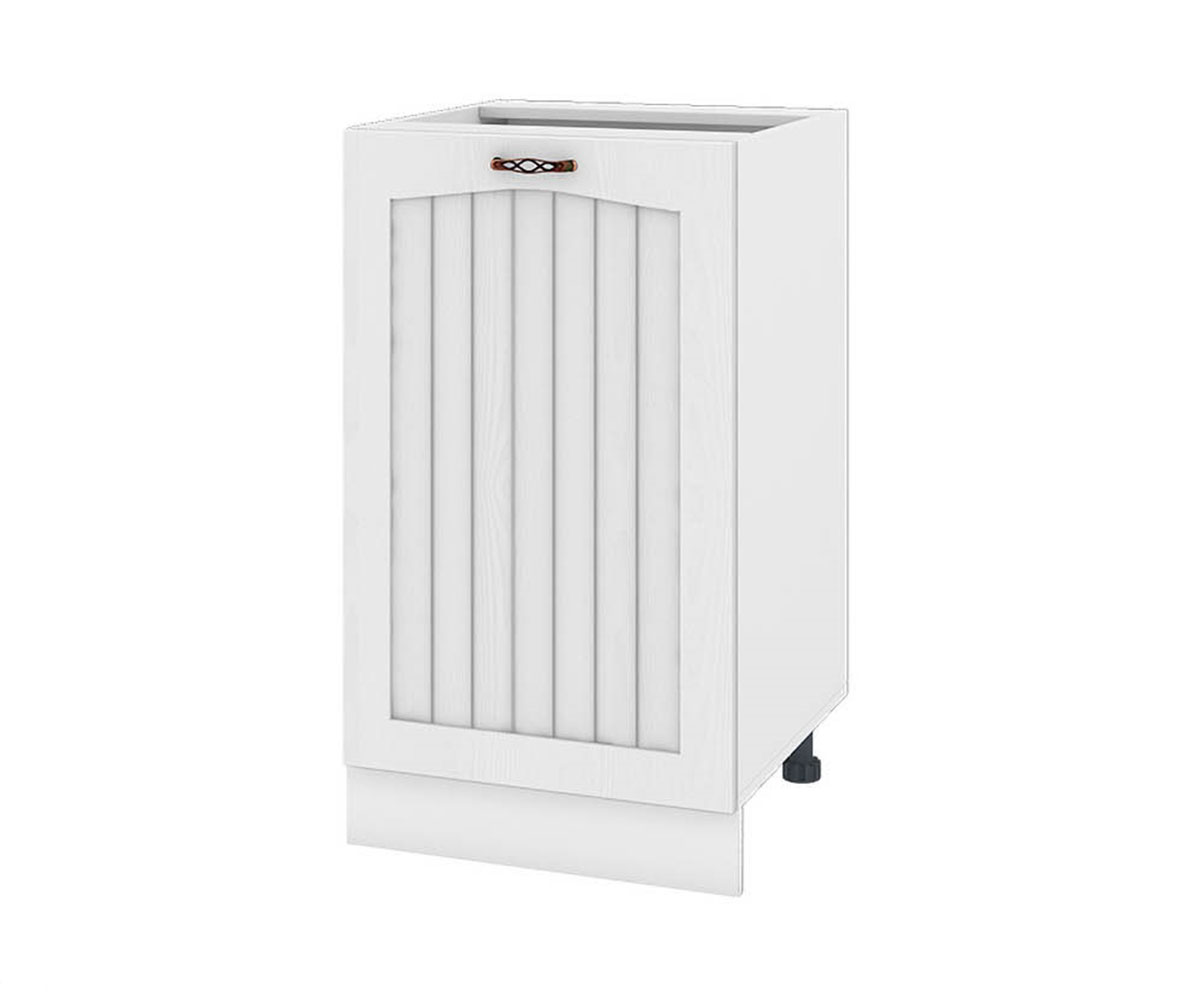 Долен кухненски шкаф Бяло фладер 04-43