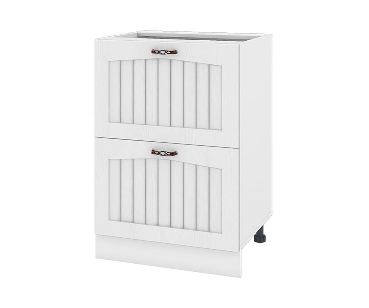 Долен кухненски шкаф Бяло фладер 04-44