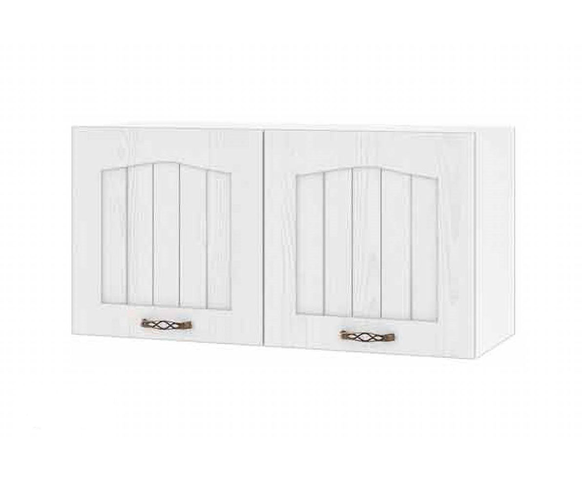 Горен кухненски шкаф Бяло фладер 04-108