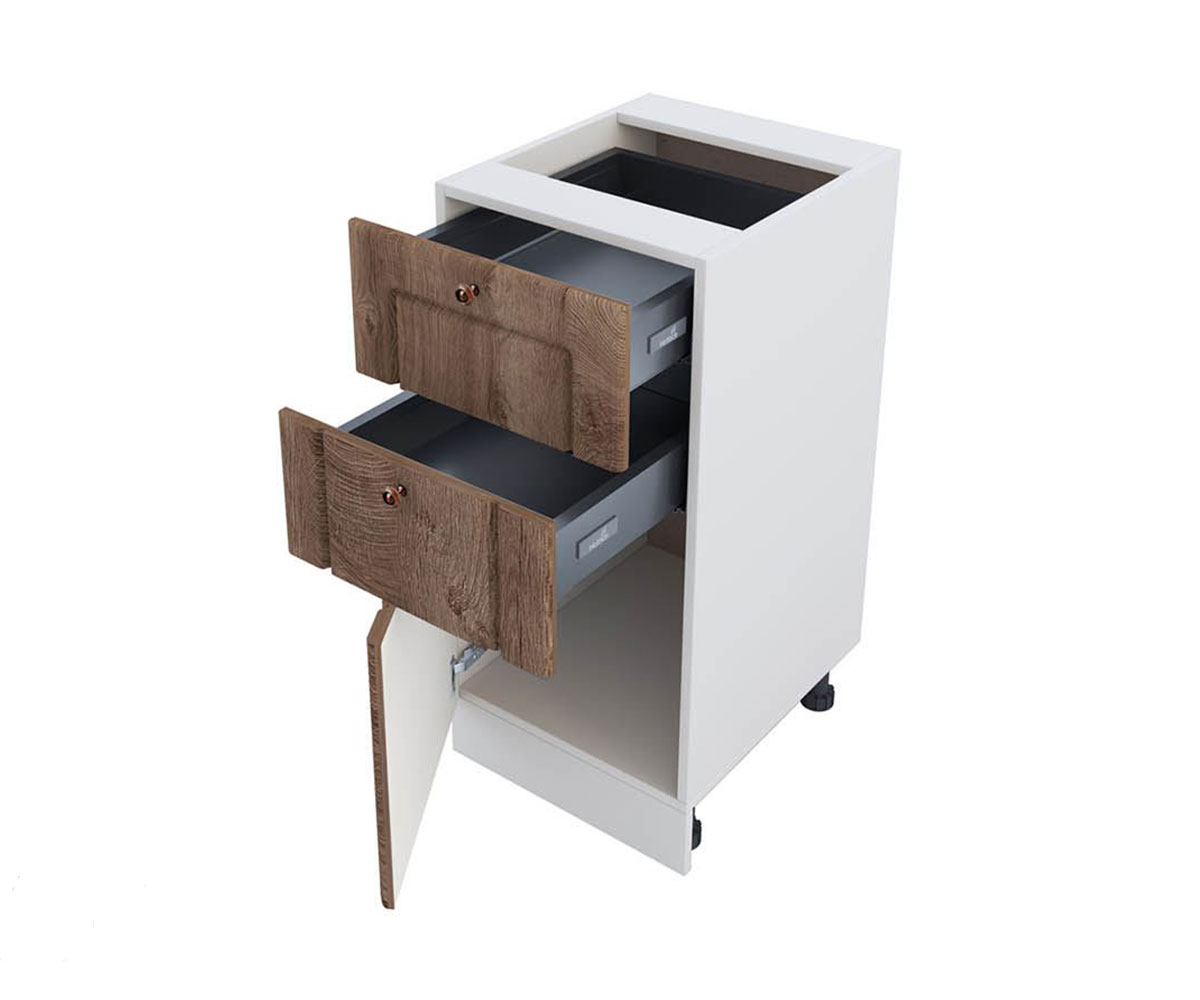 Долен кухненски шкаф Дъб натурал 06-73