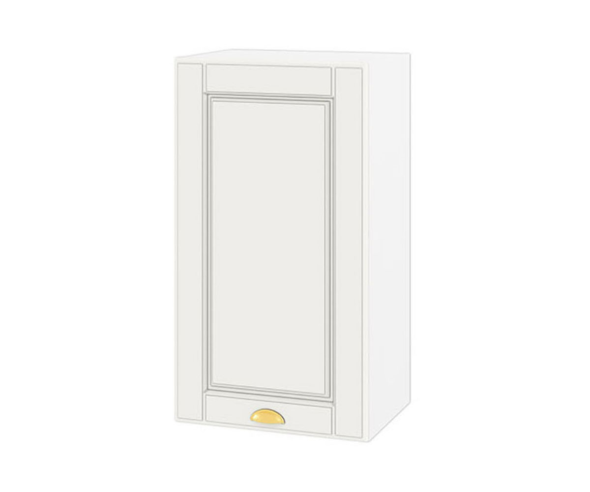 Горен кухненски шкаф Бяло мат 09-2