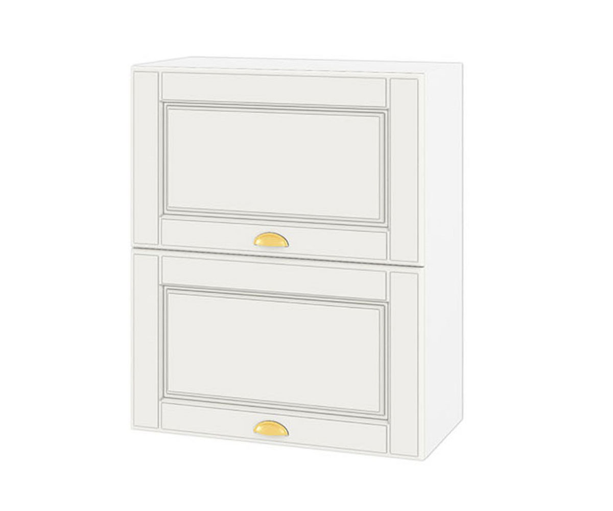 Горен кухненски шкаф Бяло мат 09-11