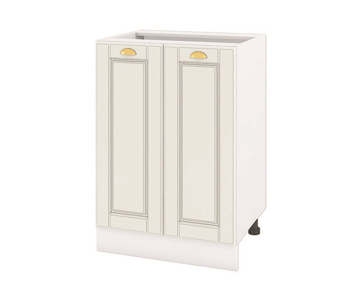 Долен кухненски шкаф Бяло мат 09-22