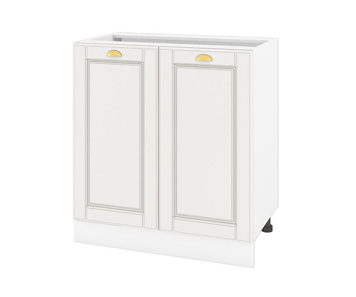 Долен кухненски шкаф Бяло мат 09-23