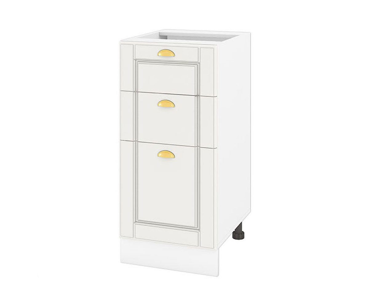 Долен кухненски шкаф Бяло мат 09-27