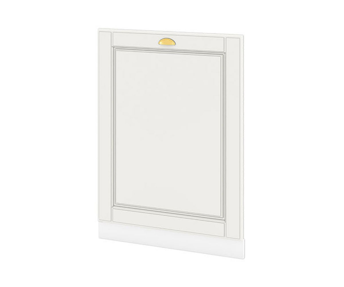 Врата за съдомиялна Бяло мат 09-39